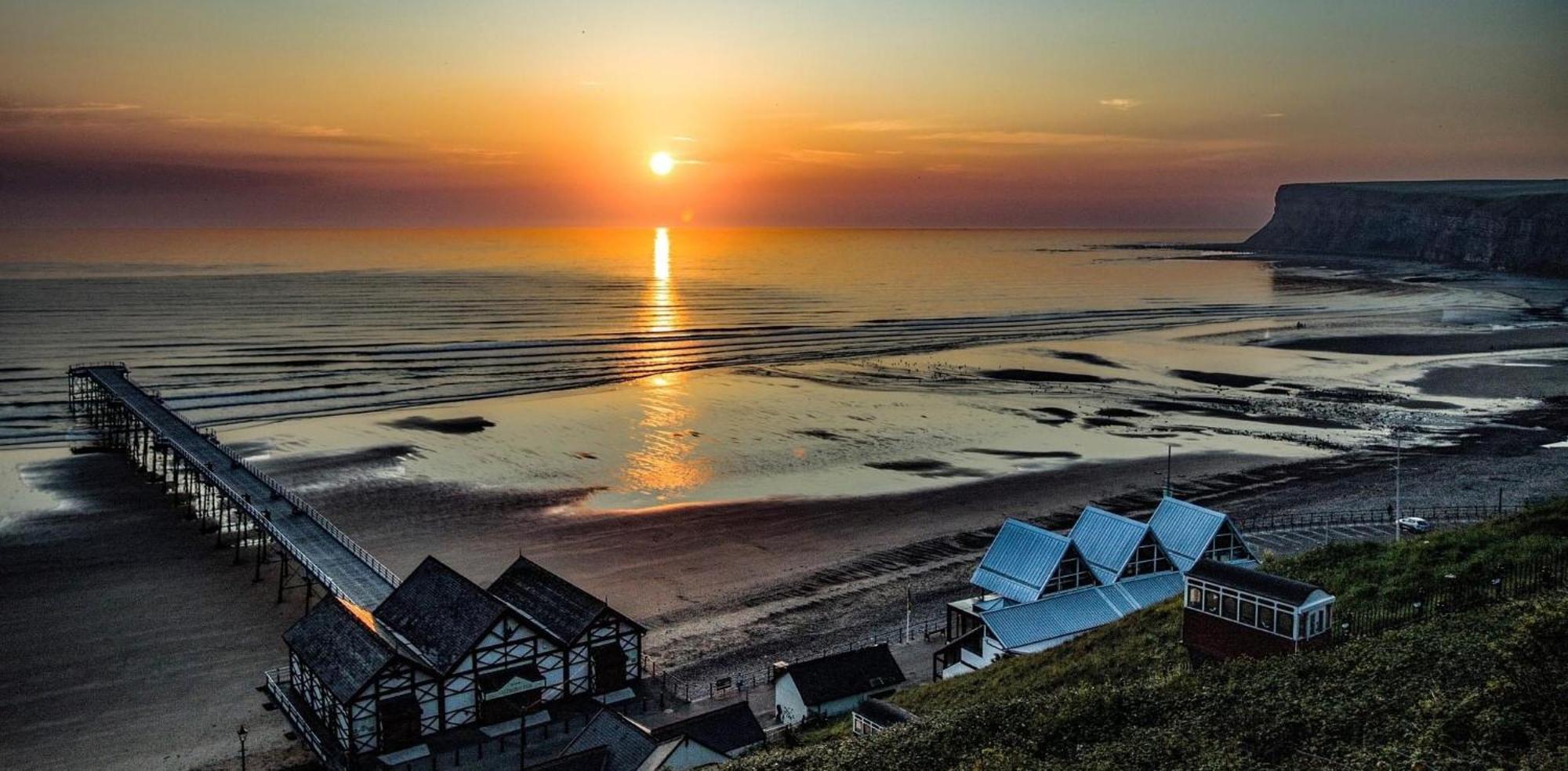 Sandside Beachfront Cottage Perfectly Saltburn Saltburn-by-the-Sea Exterior foto