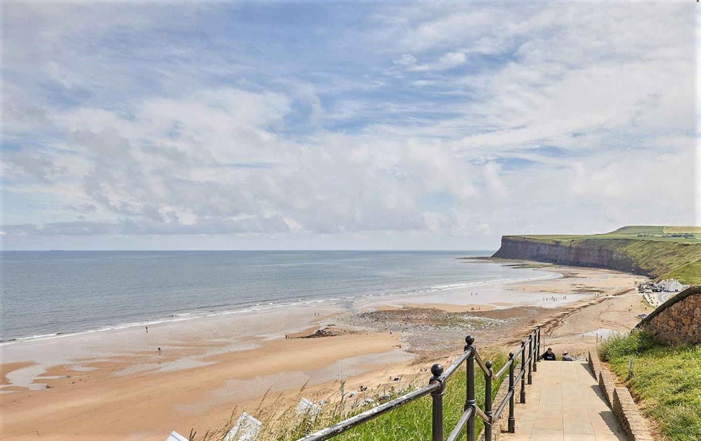 Sandside Beachfront Cottage Perfectly Saltburn Saltburn-by-the-Sea Exterior foto